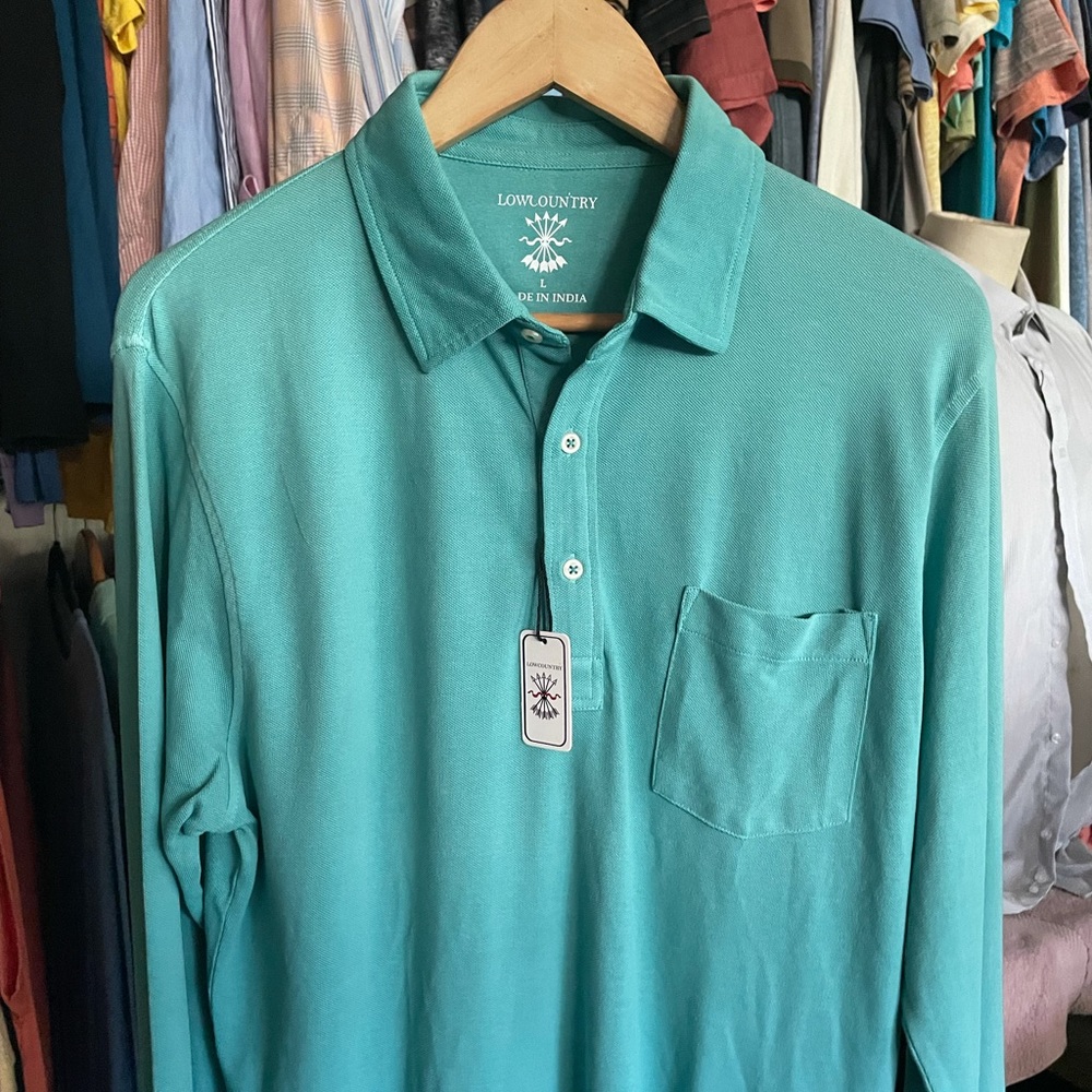 (New) Low Country Men’s Long Sleeve Polo